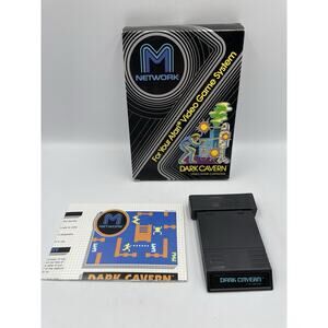 Dark Cavern (Atari 2600, 1982) In Box With Manual, Tested - Fast Shipping!